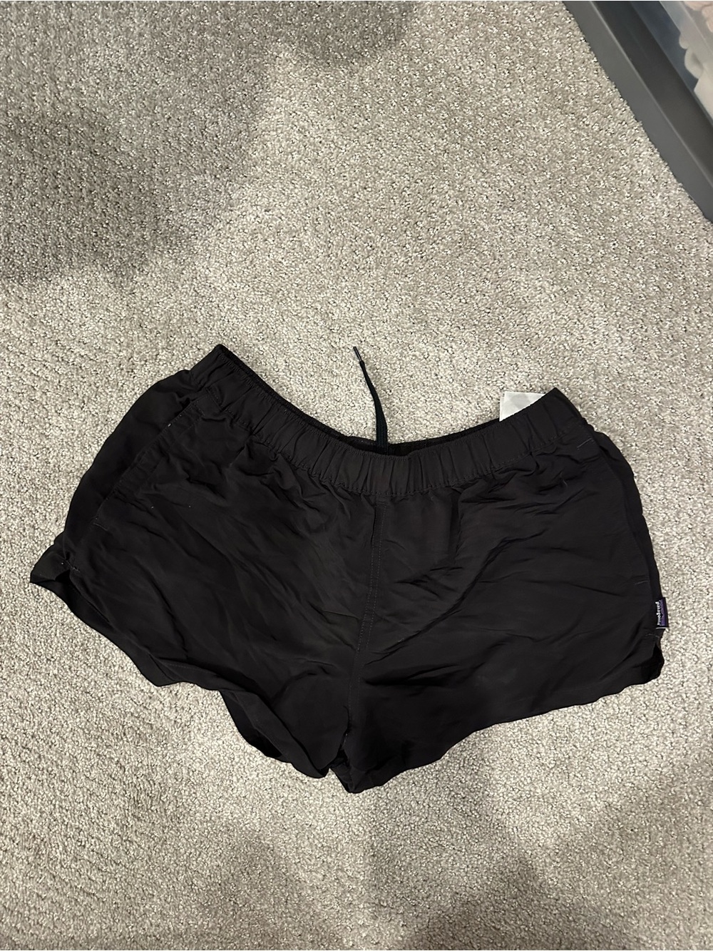Patagonia Black Shorts 2.5 baggies